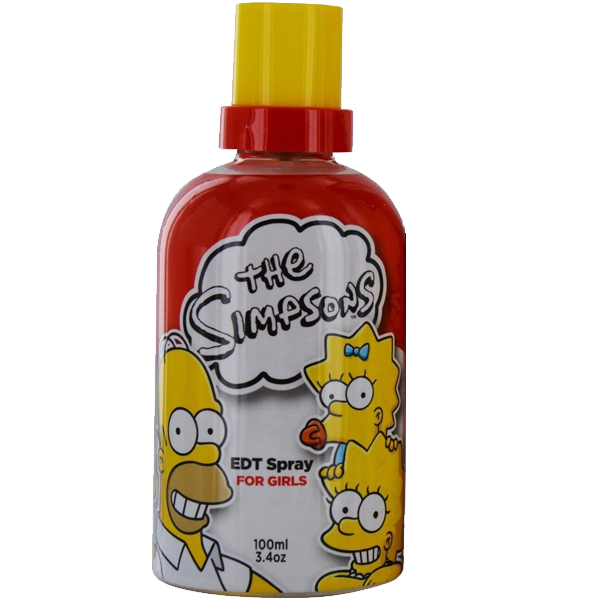 Twentieth Century Fox Eau de Toilette Spray for Girls and Kids The Simpsons 3.4 Ounce